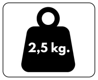 PESO 2,5kg
