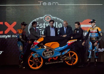 Presentation of CX riders Moto3