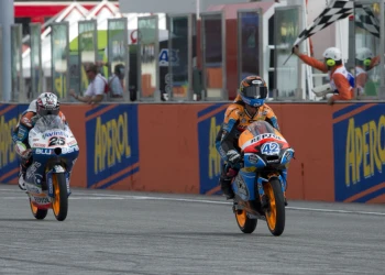 Alex Rins, fourth in the Grand Prix of San Marino
