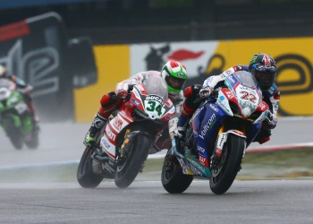 Debut podium for Lowes at a rain soaked Assen