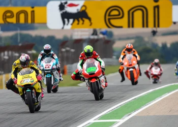 Huge recover in Germany GP from P&aacute;ginas Amarillas HP 40 riders