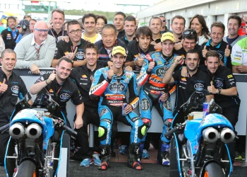 Rins and M&aacute;rquez returned to the top of the podium