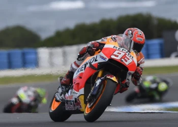 Marquez crashes out of the lead, Hayden slides off while battling for seventh
