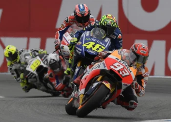 Marquez scores momentous podium in Assen, tough race for Pedrosa