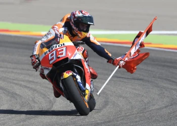 Master-class race for Marquez and Pedrosa, first and second at Motorland Aragon