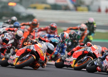 Tough fight for Marc for fourth place in Misano