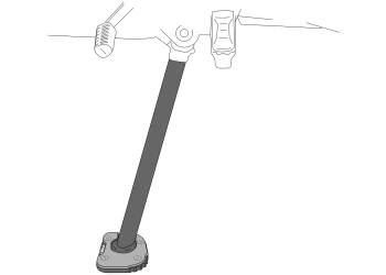 Extension Base de Bequille pour Suspension Rabaissee