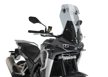 Touring Windshield with Visor