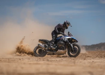 La BMW R1300GS preparada per a l'off-road