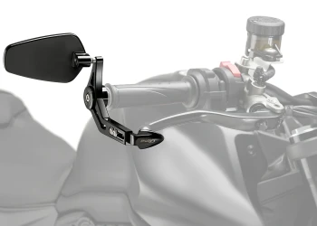Brake Lever Protector with Rearview Mirror Pro