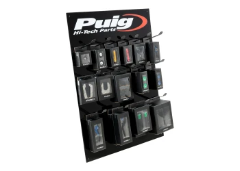 Hi-Tech Parts wall display