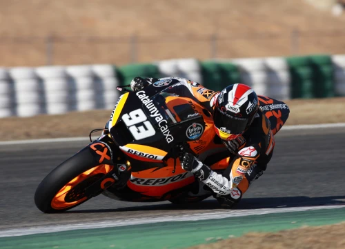 Marc Marquez made ??a successful test at Albacete