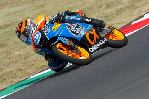 First row for &Aacute;lex Rins in Mugello