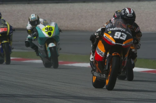 Marc M&aacute;rquez drop in Malaysian Grand Prix