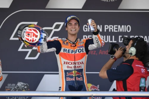 Historic Jerez win for unstoppable Pedrosa, Marquez second in Repsol Honda 1-2 podium