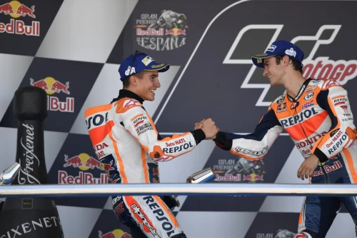 Historic Jerez win for unstoppable Pedrosa, Marquez second in Repsol Honda 1-2 podium