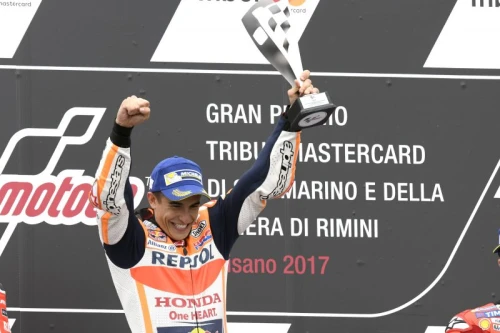 Powerful win for Marquez at wet Misano to take back the Championship lead