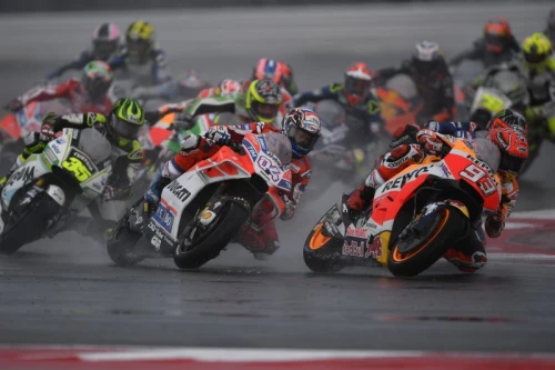 Powerful win for Marquez at wet Misano to take back the Championship lead