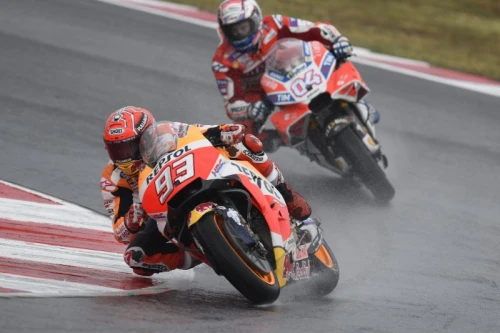 Powerful win for Marquez at wet Misano to take back the Championship lead