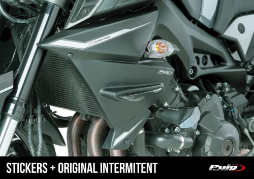 Radiator side panels for MT-09/FZ-09 17-