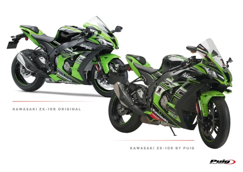 New Puig Racing R-Racer windscreen for Kawasaki ZX-10R
