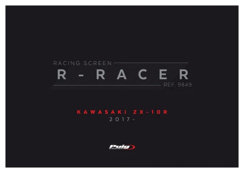 New Puig Racing R-Racer windscreen for Kawasaki ZX-10R