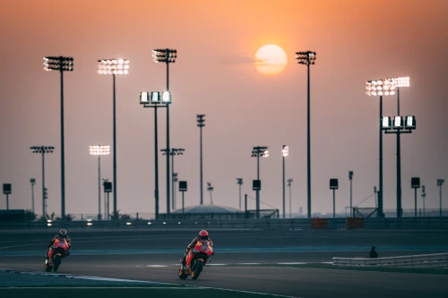 Test ufficiale Moto GP in Qatar