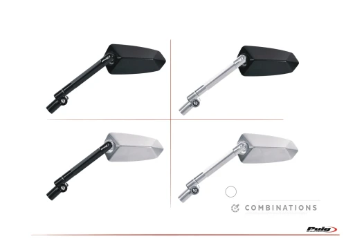 Puig F1.1 and GT.1 rear-view mirrors: sports essence