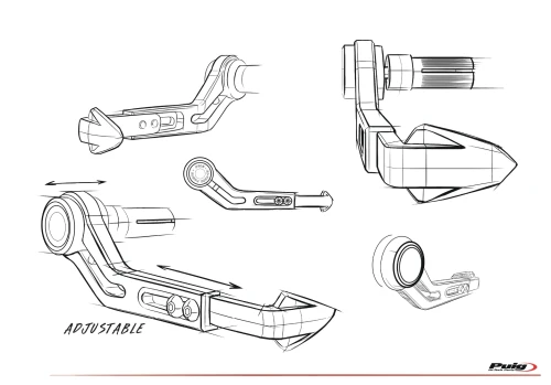Moto GP Style: Brake Lever Protector