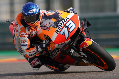 Marquez falls in Aragon