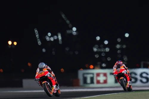 Second race at Losail