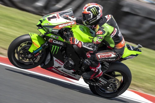 Weekend of ups and downs for Rea at Donington