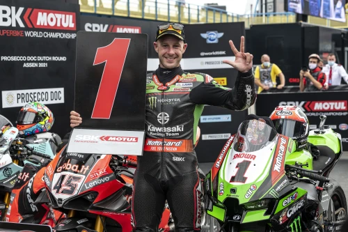 Triple winnings Rea at Assen