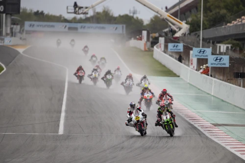 Brief leadership of Rea in Montmeló