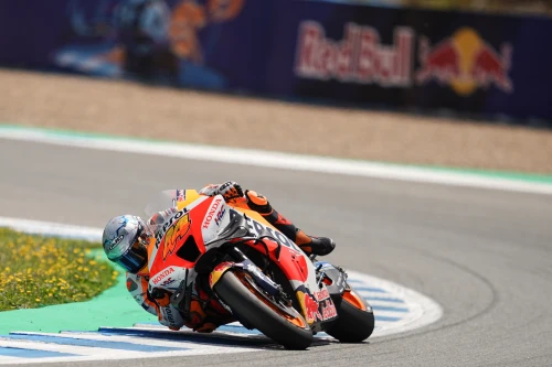Márquez nearly reached the podium in Jerez