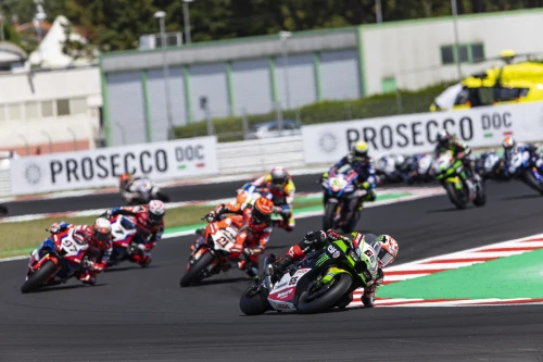 Rea finishes behind Bautista in Misano