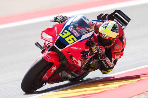 JOAN MIR LIDERA EL RENACER DE HONDA EN ARAGÓN