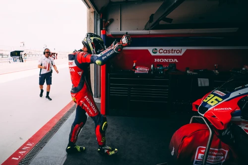 JOAN MIR LIDERA EL RENACER DE HONDA EN ARAGÓN