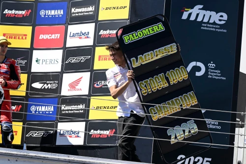 SUPERSTOCK 1000 : PALOMERA CHAMPION À ESTORIL ET MARINI SEPTIÈME À SAINT-MARIN