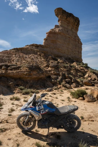 La BMW R1300GS preparada per a l'off-road