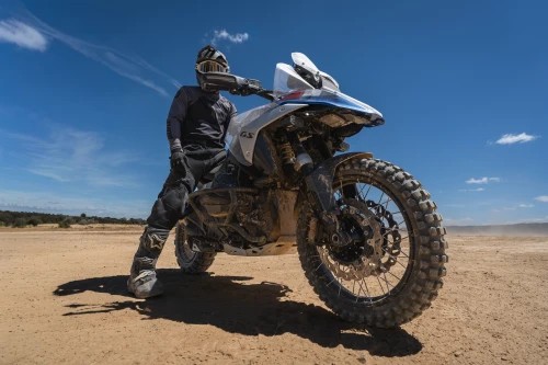 La BMW R1300GS preparada per a l'off-road