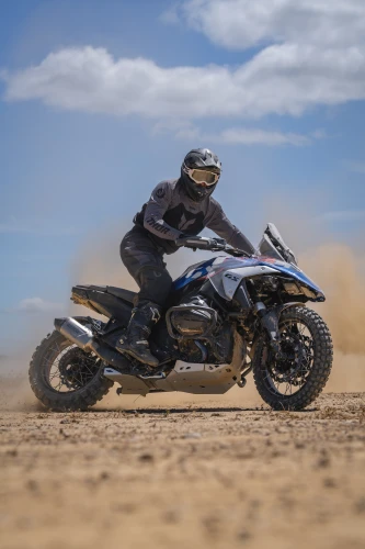 La BMW R1300GS preparada per a l'off-road