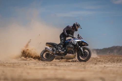 La BMW R1300GS preparada per a l'off-road